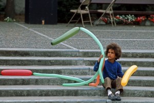 Boy and Balloons