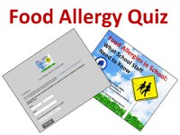 Food Allergy Quiz for School Staff