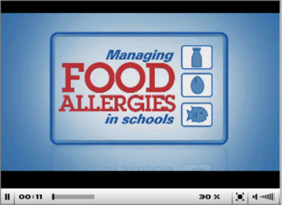 <br />
NFSMI Resource: Managing Food Allergies in School