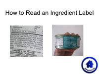 How to Read an Ingredient Label for Food Allergies