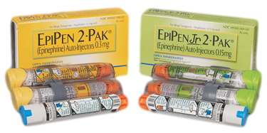 EpiPen epinephrine autoinjector