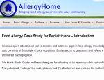 Food Allergy Case Studies